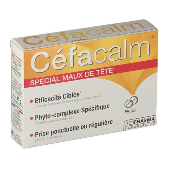 3C Pharma - Cefacalm 15 comprimidos