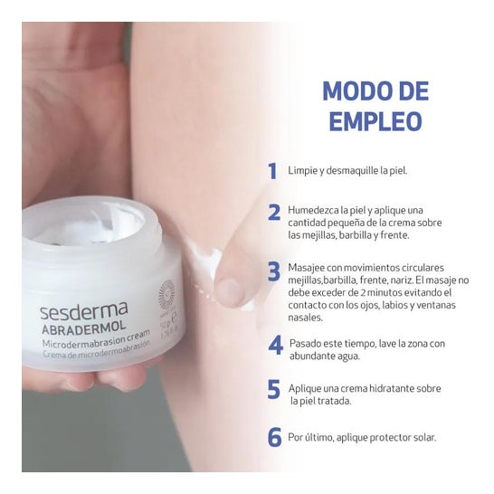 Sesderma Abradermol Creme de Microdermabrasão 50g Sesderma Abradermol Creme de Microdermabrasão 50g