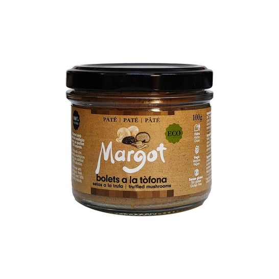 Margot Patê de Cogumelos e Trufas Eco Vegano 100g