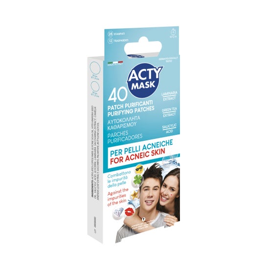 Máscara Acty Patches Acneic Skin Print 40uds