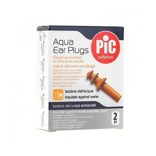 Pic Solution Aqua Ear Plugs Plugues de Silicone 2uds