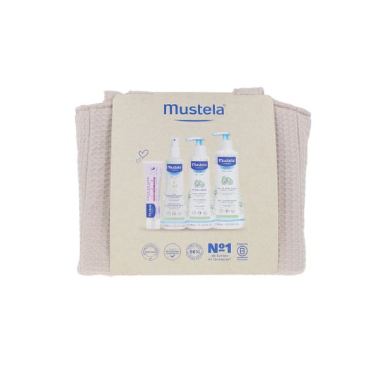 Mustela Bebé Set Necessaire Bolsa Carrinho Bege Pele Normal