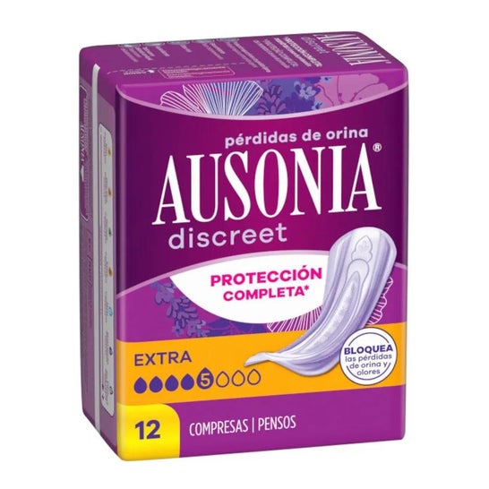 Ausonia Discreet Extra 10uds Ausonia Discreet Extra 10uds