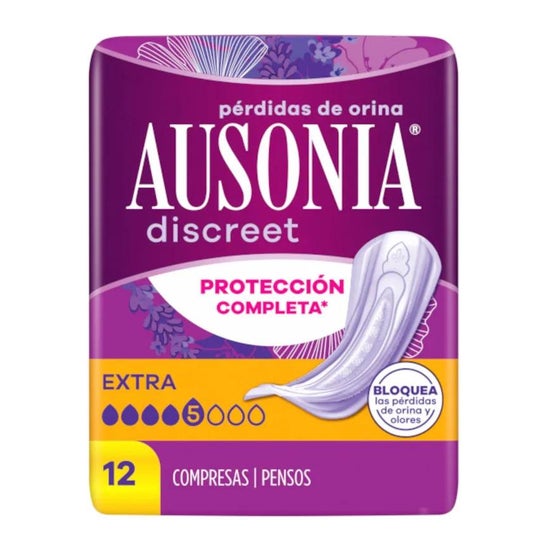 Ausonia Discreet Extra 10uds Ausonia Discreet Extra 10uds