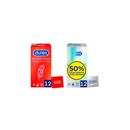 Preservativos Durex Soft Sensitive + Invisíveis