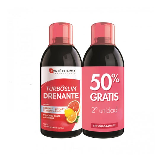 Turboslim Citrus Drainage Pack 2 X 500ml