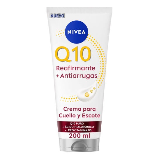 Nivea Q10 Reafirmante + Antirrugas Creme Pescoço e Decote 200 ml
