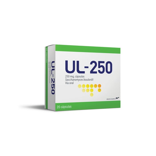 Biocodex Ul-250 Saccharomyces Boulardii 250mg 20caps