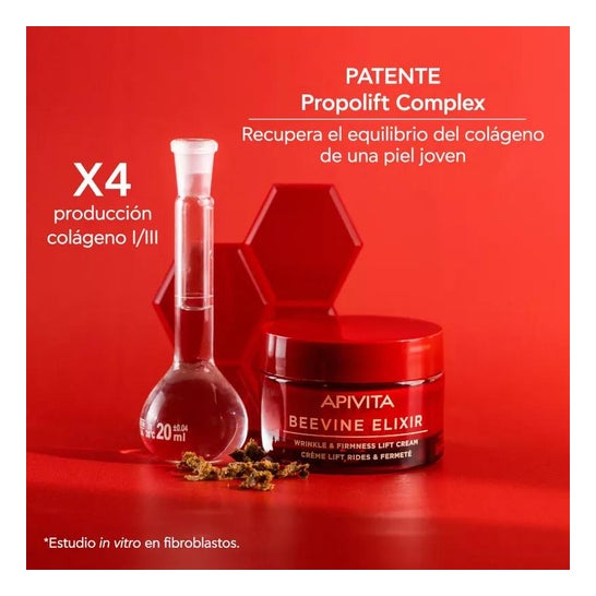 Apivita Beevine Elixir Crema Lift Arrugas Firmeza Rica 50ml
