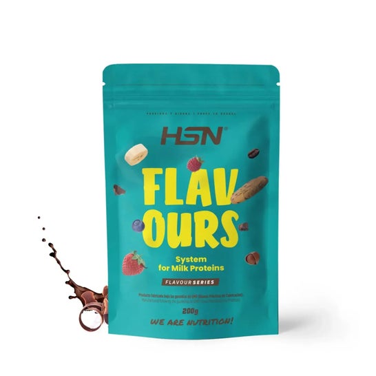 HSN Saborizante en Polvo para Proteínas Lácteas Chocolate 200g