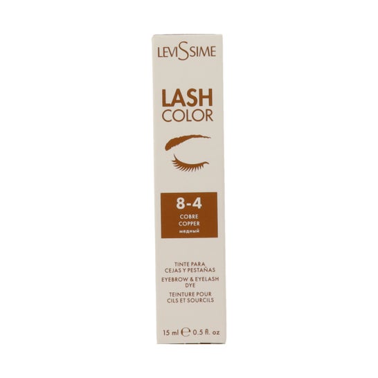 Levissime Lash Tintura de Pestanas e Sobrancelhas 8-4 Cobre 15 ml