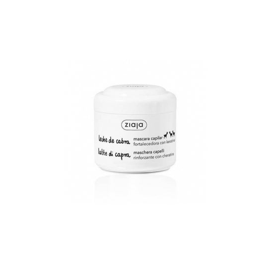 Máscara de Cabelo de Leite de Cabra Ziaja com Queratina 200ml