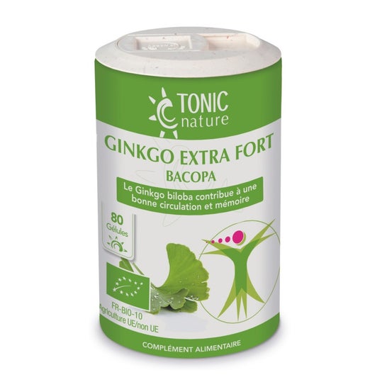 Tonic Nature Ginkgo Bacopa Extra Forte 80 Pérolas