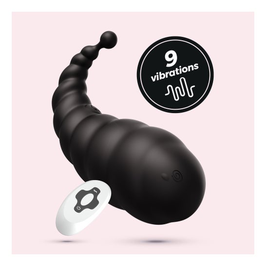 Crushious Cocoon Ovo Vibratório Recarregável Preto 1 Unidades