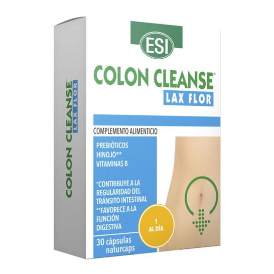 ESI Colon Cleanse Lax Flower 30caps