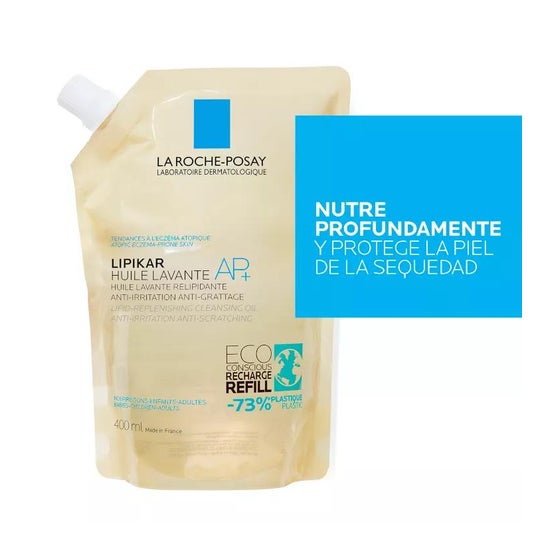 La Roche-Posay Lipikar Huile Lavante AP+ Écorecharge 400ml La Roche-Posay Lipikar Huile Lavante AP+ Écorecharge 400ml