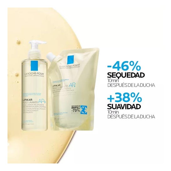La Roche-Posay Lipikar Huile Lavante AP+ Écorecharge 400ml La Roche-Posay Lipikar Huile Lavante AP+ Écorecharge 400ml