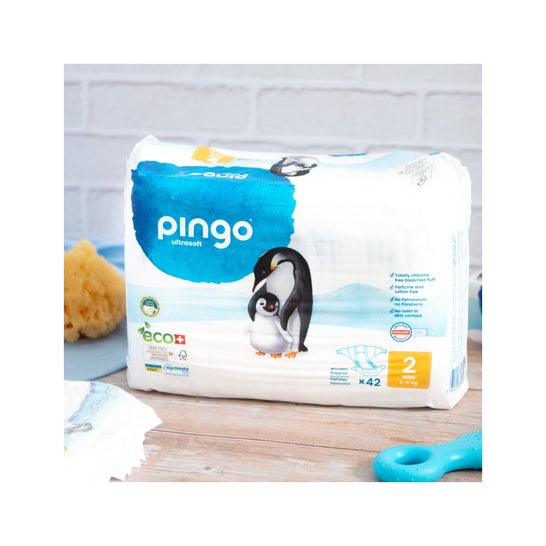 Fraldas Pingo Mini T2 42 Pcs