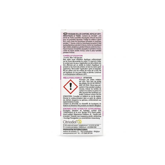Pranarôm PranaBB Roll-on Anti-mosquitos 30 ml