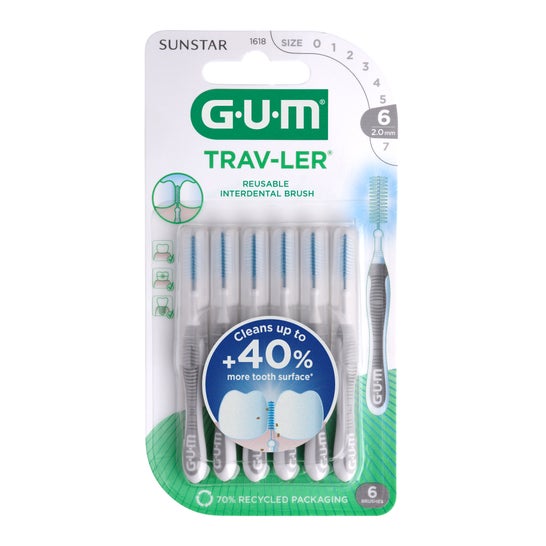 GUM Trav-Ler Escova Interdental 2.0mm 4unidades