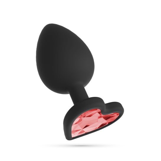 Crushious Cuore Plug Anal Médio Jóias Intercambiáveis 1 Unidade