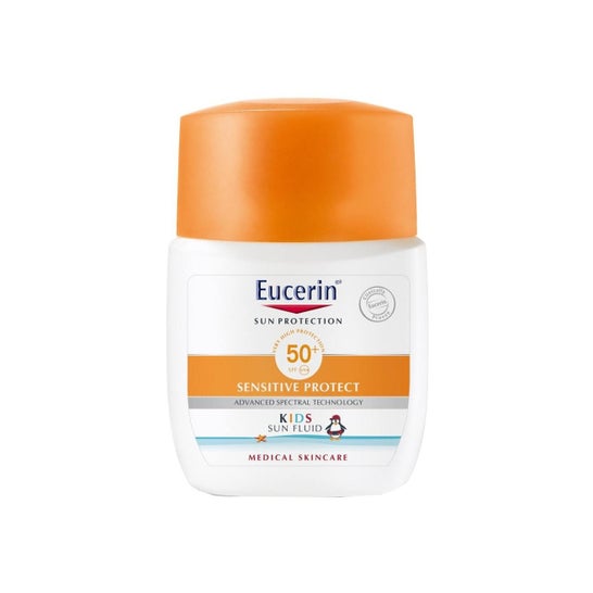 Eucerin Sun Fluid Sensitive Portect Fluid Infantil Spf 50+ 50ml