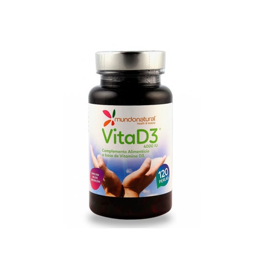 Mundo Natural Vitamina D3 4000ui 120perlas