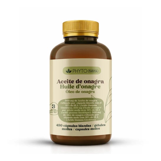 Phytofarma Evening Primrose + Vitamina E 450 pérolas