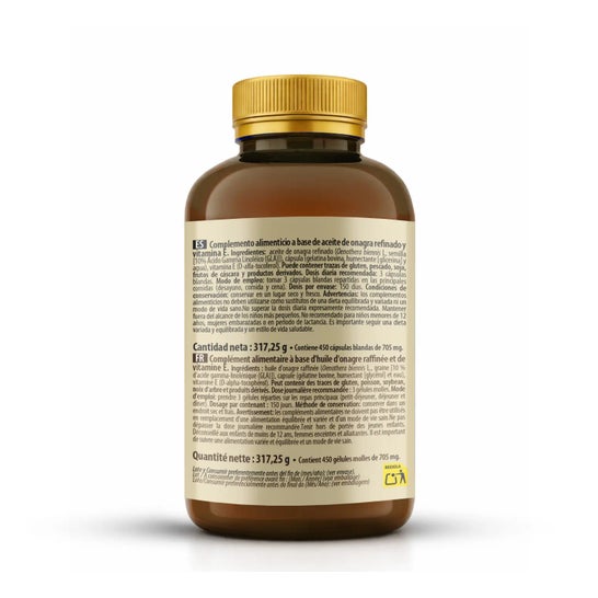Phytofarma Evening Primrose + Vitamina E 450 pérolas