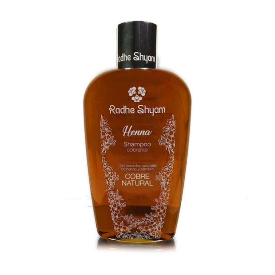 Radhe Shyam Henna Shampoo Cobre Cor 400ml