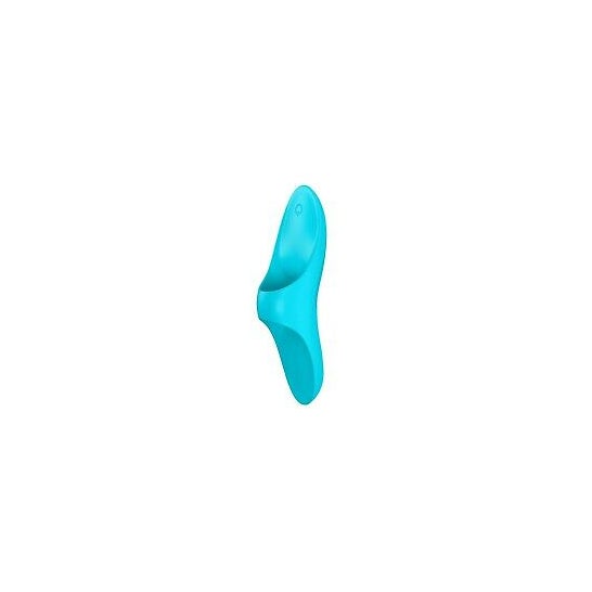 Satisfyer Teaser Vibrador de Dedo Azul Claro 1 peça