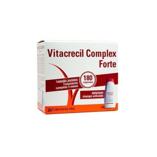 Complexo Vitacrecil Forte 180caps + Shampoo