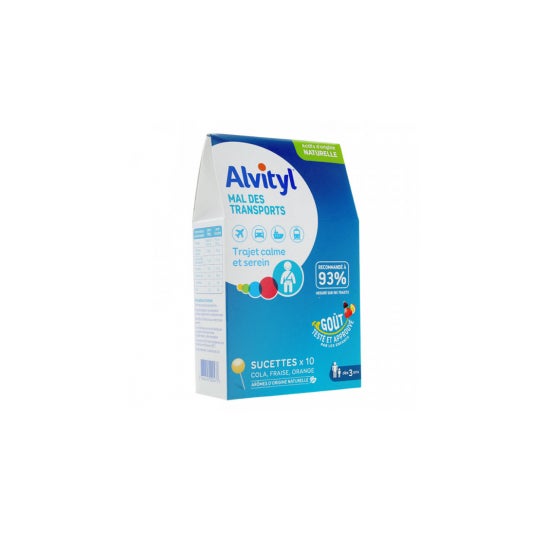 Alvityl Mal Transport Pacifier 10unts