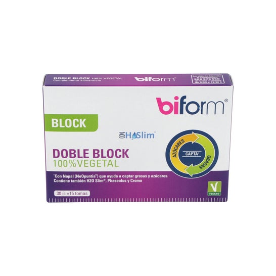 Bloco Duplo Biforme Dupla Ação 30cáps