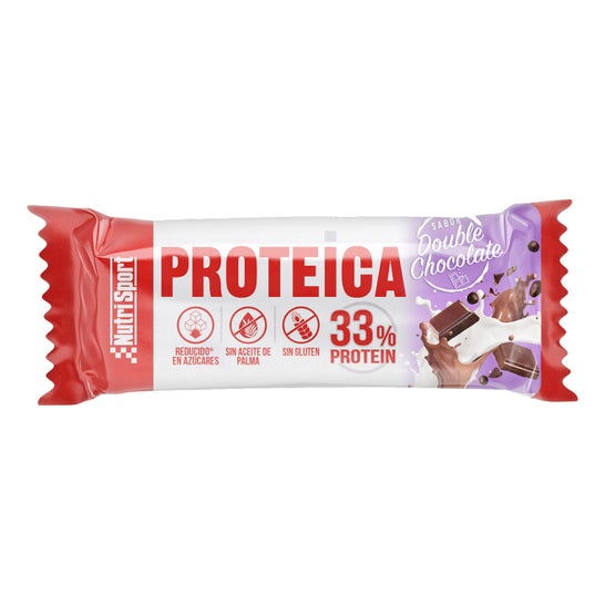 Nutrisport Barra Proteica Dupla Chocolate Bio 44g