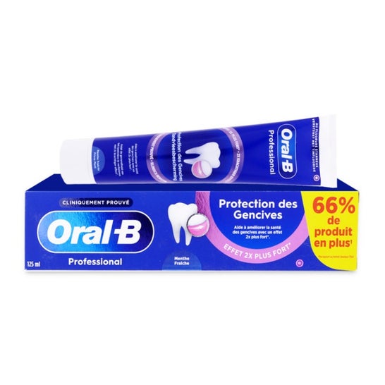Oral-B Pasta Dentes Proteção Gengivas Hortelã Fresca 125 ml
