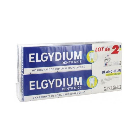 Elgydium Branqueamento de Limão Elgydium Lote de 2 Pastas Dentais