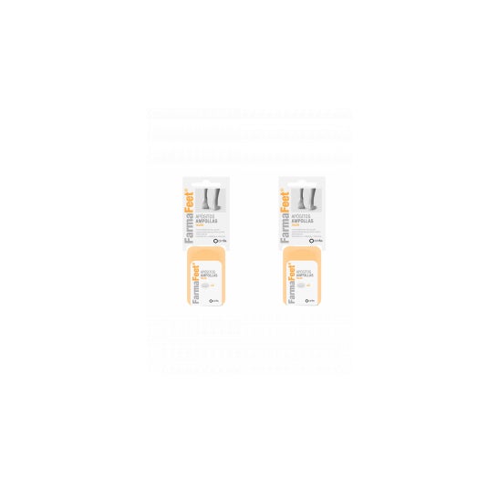 Farmafeet Heel Ampules Aposito Adhesive Double Pack