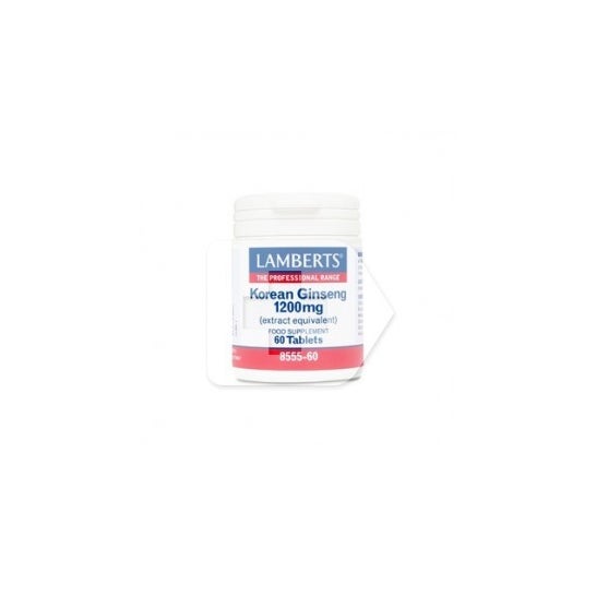 Lamberts Ginseng Coreano 1200mg 60comp