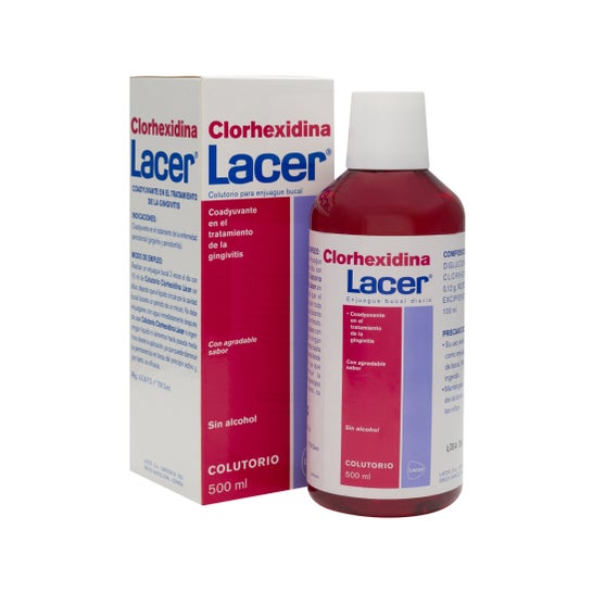 Lacer Chlorhexidine Colutório 500ml 