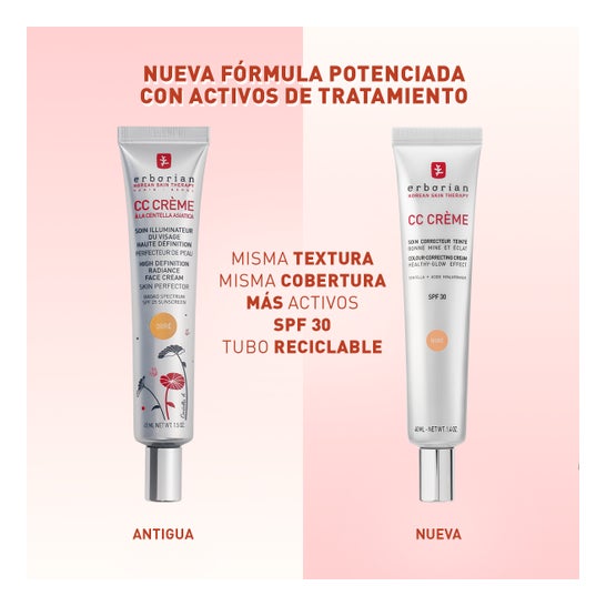 Erborian CC Crème con Centella Asiática Caramel 40 ml