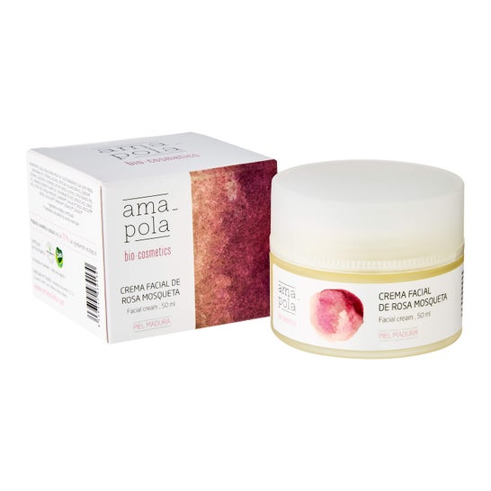 Amapola Biocosmetics Creme Regenerador Rosa Mosqueta 50ml