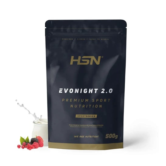 HSN Evonight 2.0 Proteínas de Liberación Secuencial Yogur y Frutos Rojos 500g