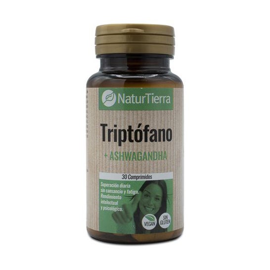 NaturTierra Triptofano + Ashwagandha 30comp
