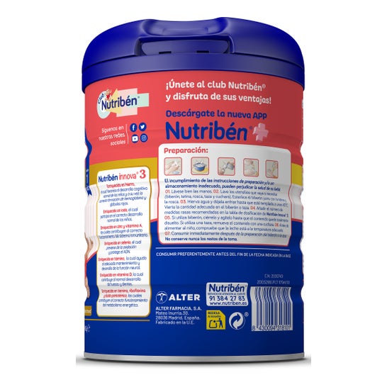 Nutriben innova 3 Sc 800g