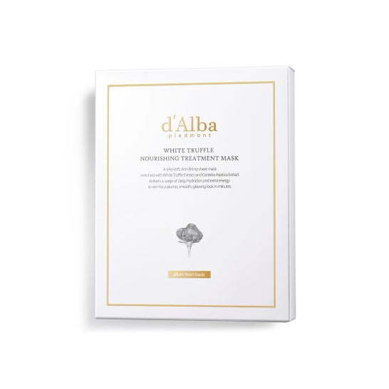 D'Alba White Truffle Nourishing Treatment Mask 5 Unidades
