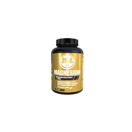 Gold Nutrition Magnésio 600mg 60caps