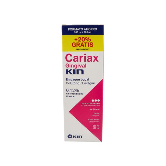 Bochecho Gengival Cariax 500 Ml + 100 M