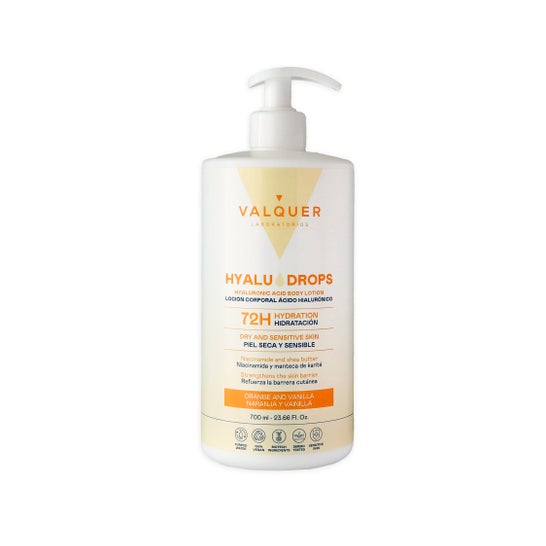 Valquer Hyaludrops Loção Corporal Laranja Baunilha 700ml