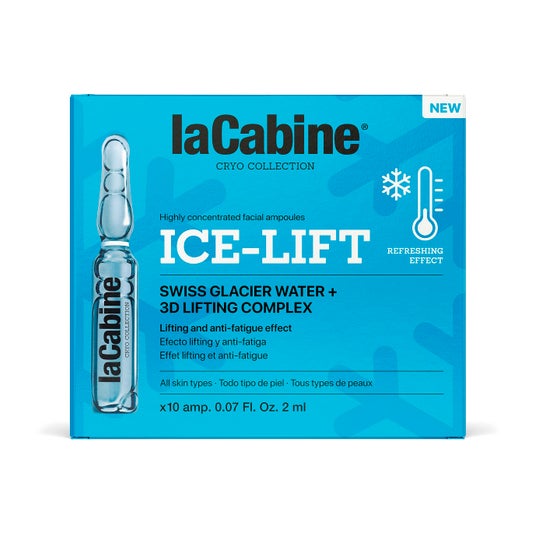 La Cabine Ice-Lift Ampolas 10x2ml